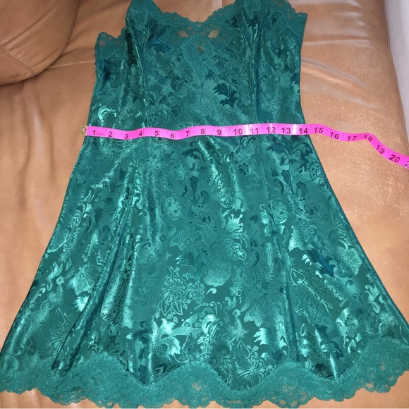 Victoria’s Secret Slip Night Gown Dress Peignoir Vintage NWT gold label Size S - Picture 5 of 7